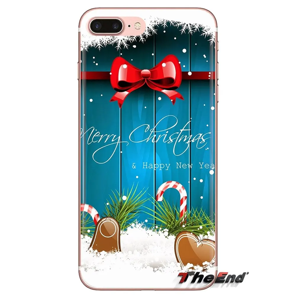 Для iPod Touch Apple iPhone 4 4s 5 5S SE 5C 6 S 7 8 X XR XS Plus MAX merry Christmas прозрачный мягкий чехол Чехлы |