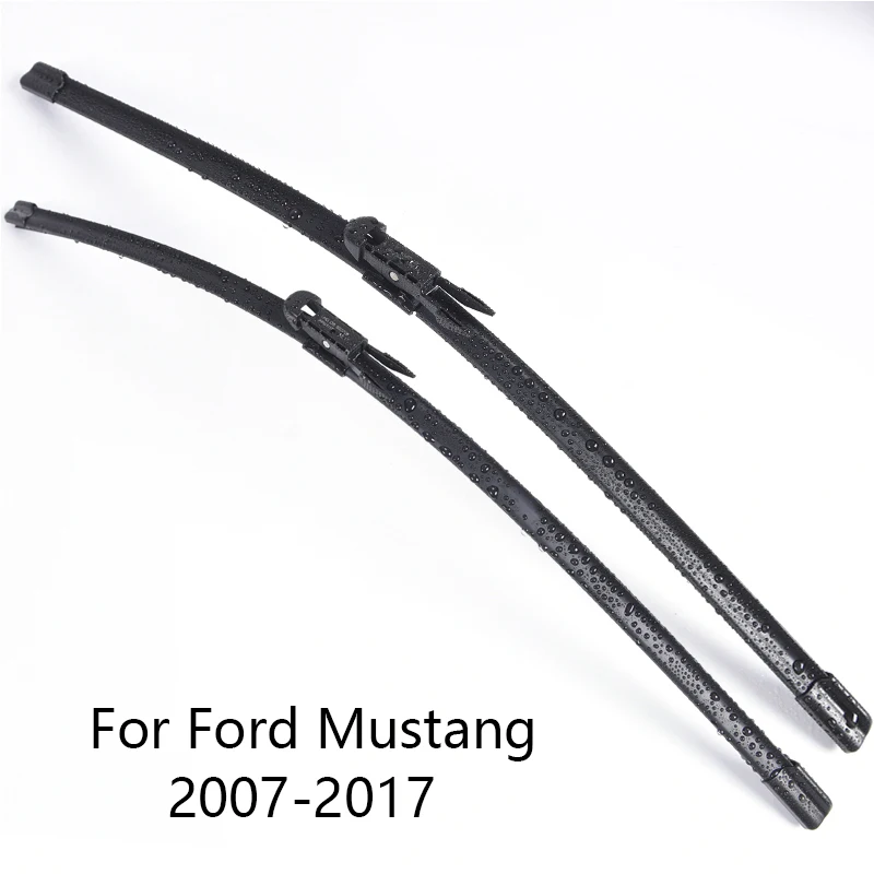 2007-2017 Щетки стеклоочистителя лобового стекла для Ford Mustang 2000 2001 2002 2003 2004 2005 2006 2007 до Резина стеклоочистителя лобового стекла автомобиля - Цвет: 2007-2017