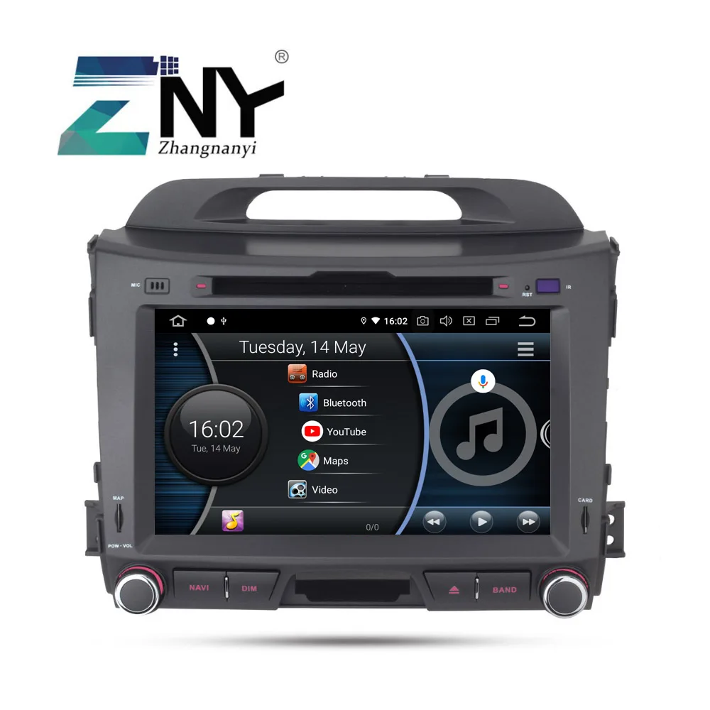 8 &quotips Android 9 0 автомобильный DVD для Kia Sportage 2009 2010 2011 2012 2013 2014 2015 авто радио GPS WIFI FM