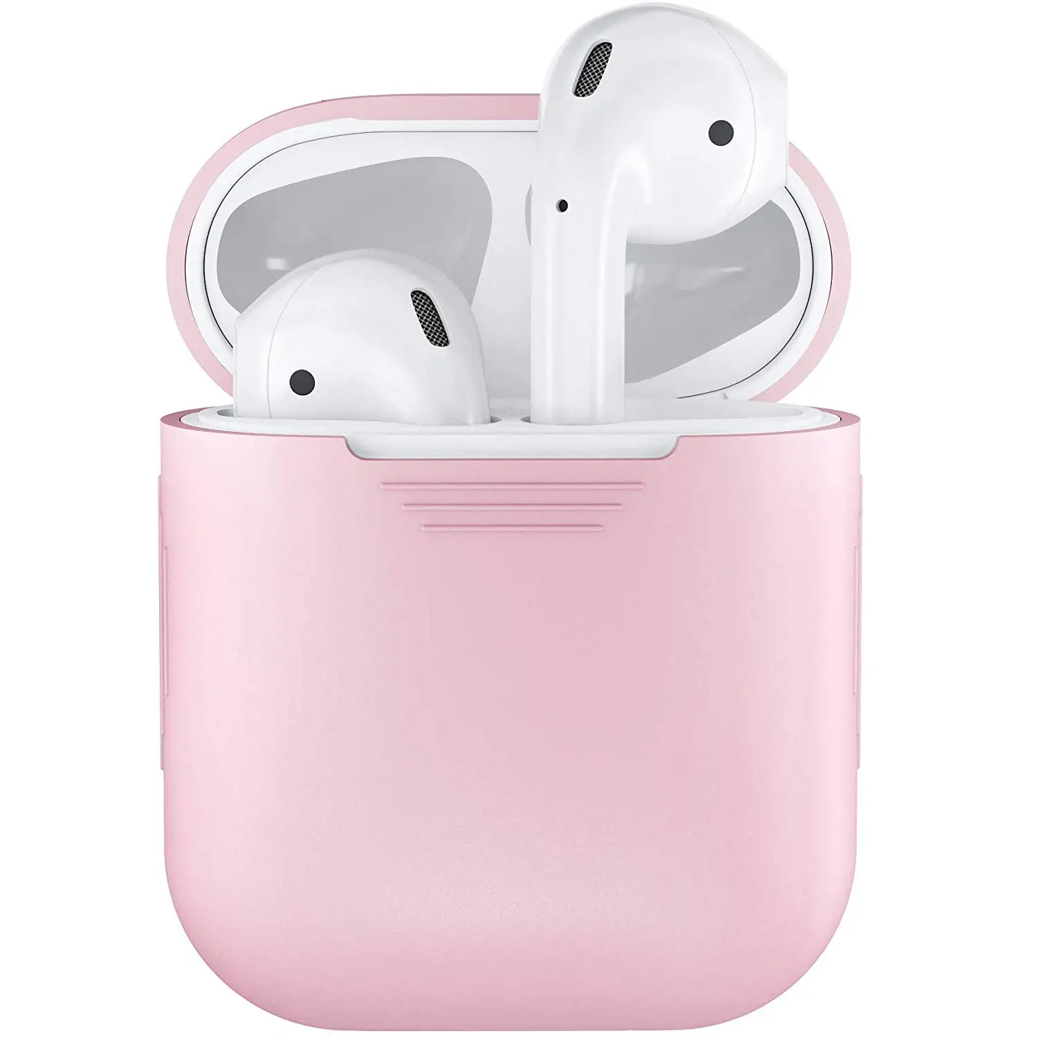 Чехол для AirPods защитный силиконовый чехол и кожа Совместимость с Apple Airpods 1 & 2