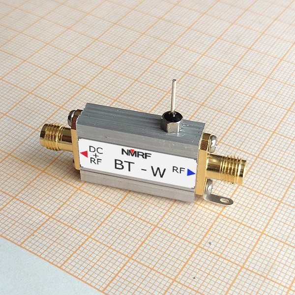 Бесплатная доставка BT-W 0 01-4 ГГц SMA RF коаксиальный T смещения устройства супер