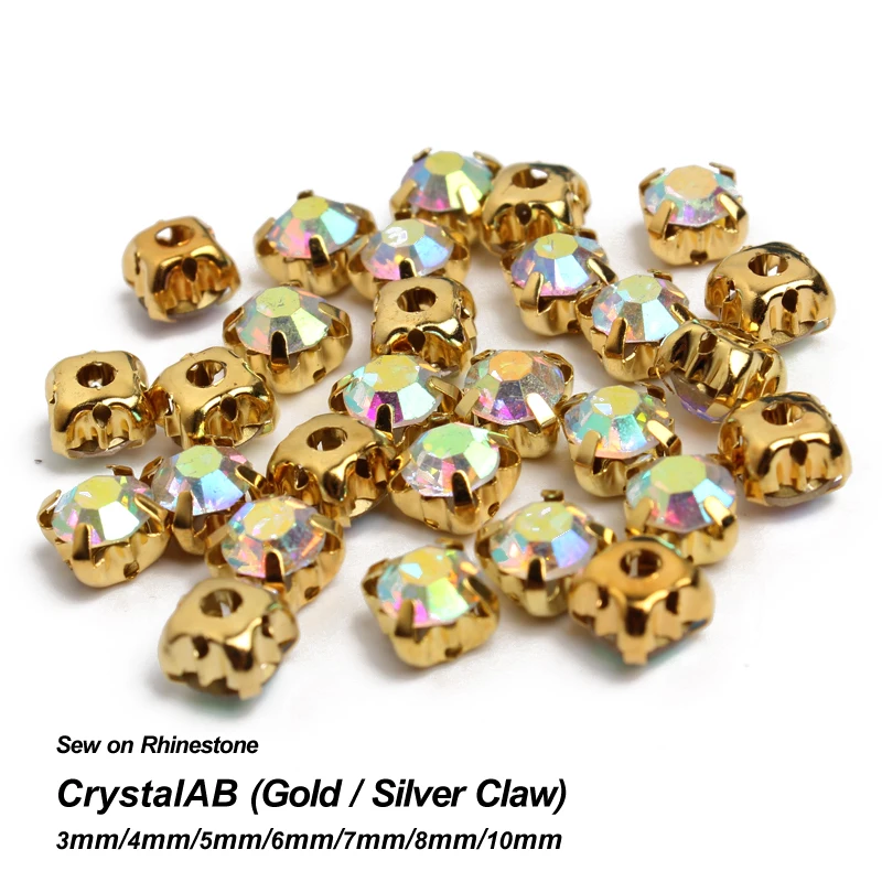 Распродажа ограниченная серия кристалл AB пришитый горный хрусталь