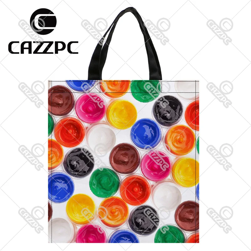 Задний план multi Цветной Краски принт Пользовательские Оксфорд нейлон Ткань