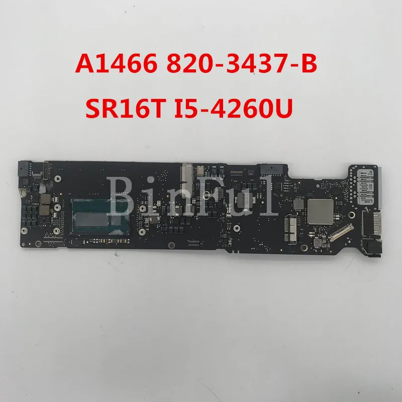 Материнская плата для ноутбука A1466 820 3437 B с процессором SR16T ОЗУ 4 Гб ПЗУ 100%