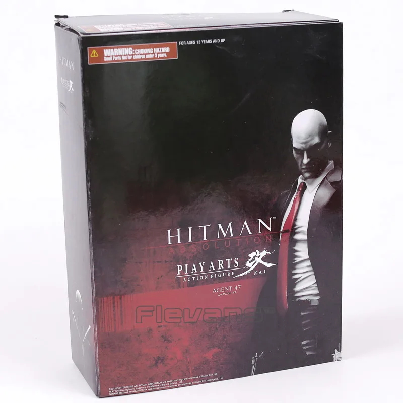 Играть искусств Кай Hitman absolution агент 47 ПВХ рис Коллекционная игрушка 23 см