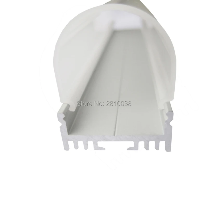 10X1 м наборы/партия U образный экструдированный светодиодный светильник корпус и