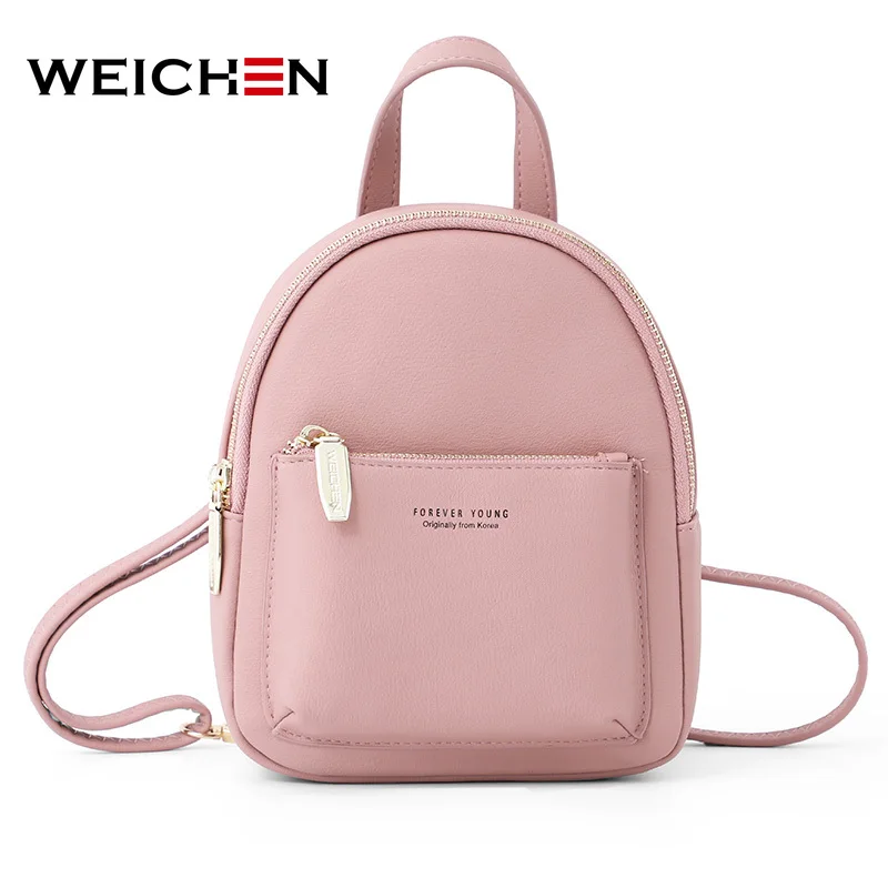 WEICHEN 2019 Новый Дизайнерский Модный женский рюкзак мини мягкий на ощупь