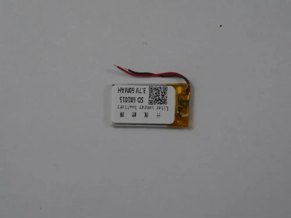Заводская литиевая аккумуляторная батарея 601015 60 мАч 3 7 в Bluetooth гарнитура