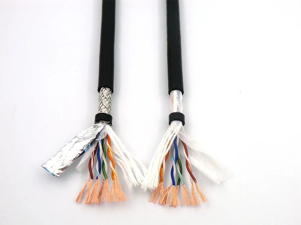Буксирный кабель Cat5e для Ethernet высокогибкий(специальный кабель) цепной провод(STP/UTP-5E