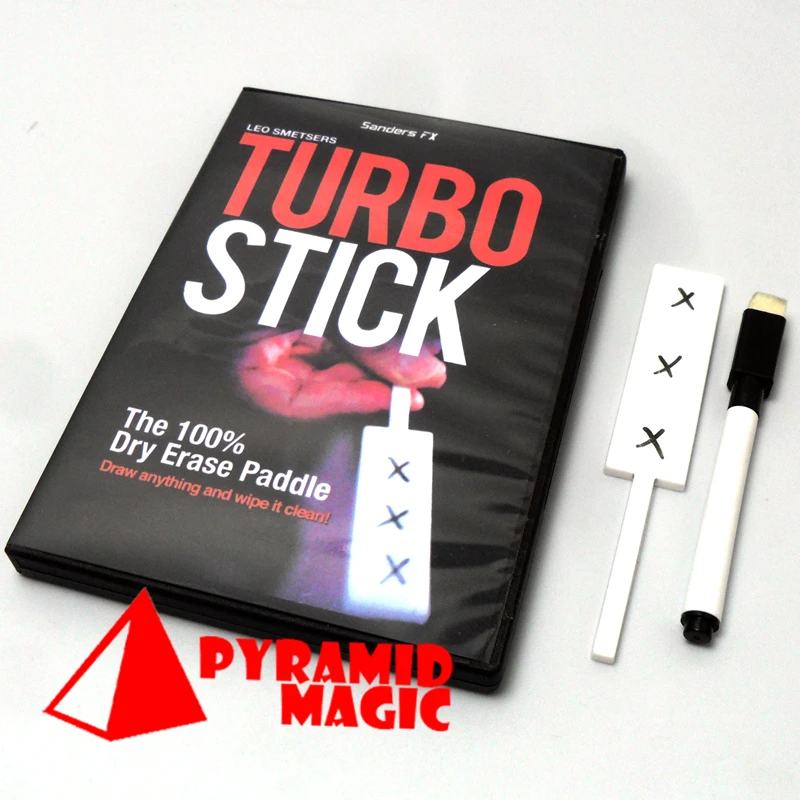 

Turbo Stick with gimmickby Richard Sanders / close-up street professional magic tricks products / free shipping