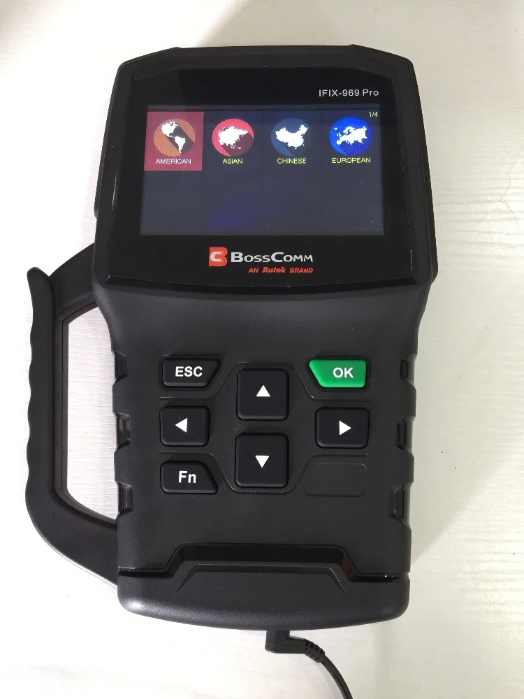 Autek IFIX969 pro Автомобильное универсальное средство диагностики двигателя передачи +