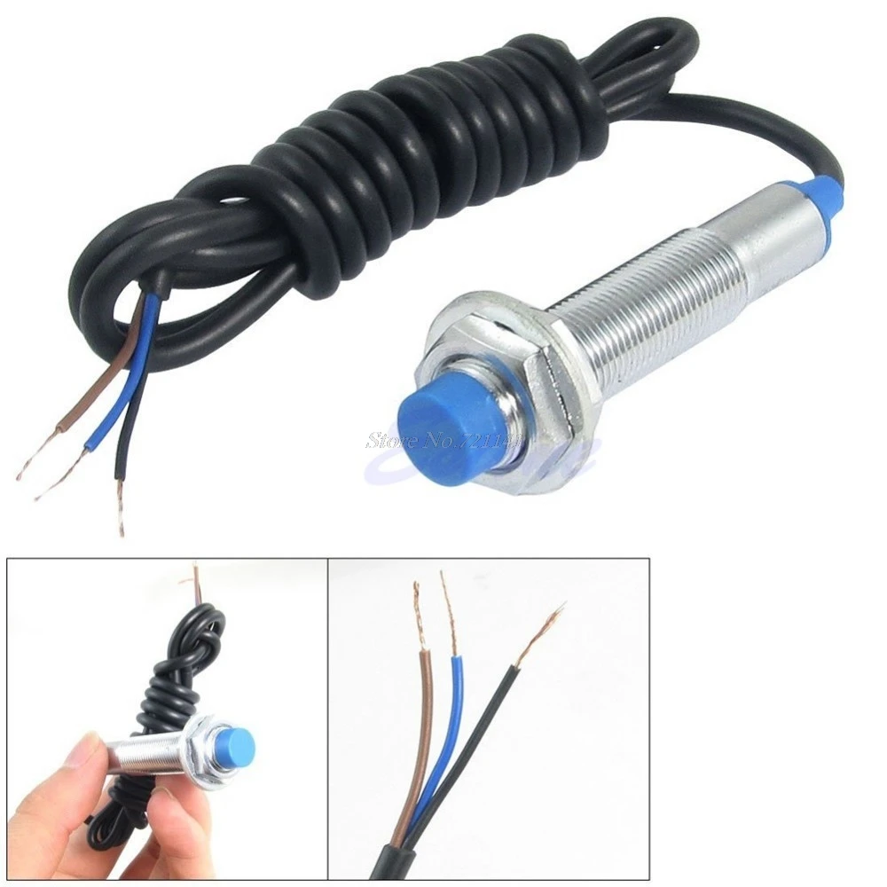 LJ12A3-4-Z/BX Индуктивный датчик обнаружения переключатель NPN DC6-36V 4 мм
