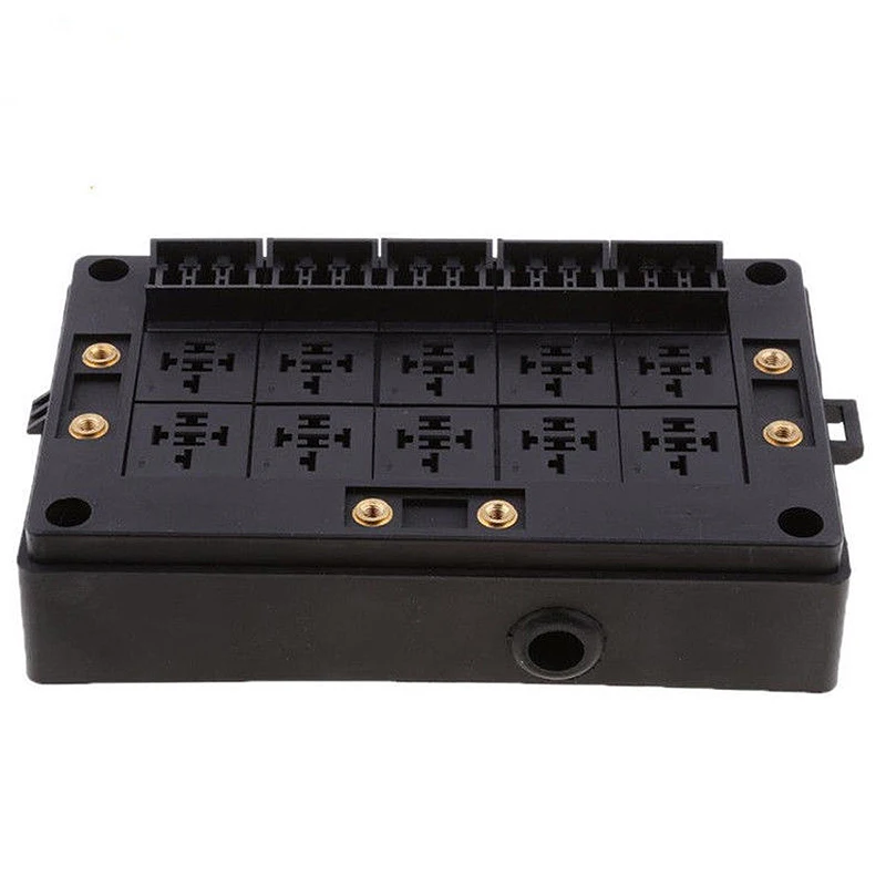 Car Blade Fuse Holder Relay Socket Black Box 18 Way Automotive Insurance For Marine | Автомобили и мотоциклы