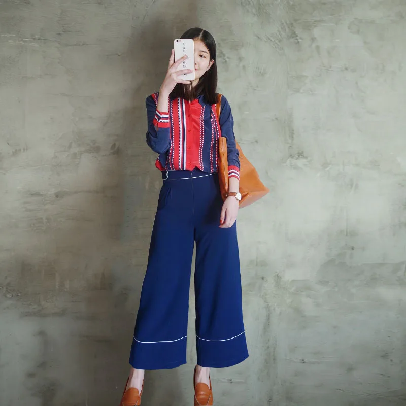 Женская рубашка из 100% шелка в полоску с цветными блоками женская длинными