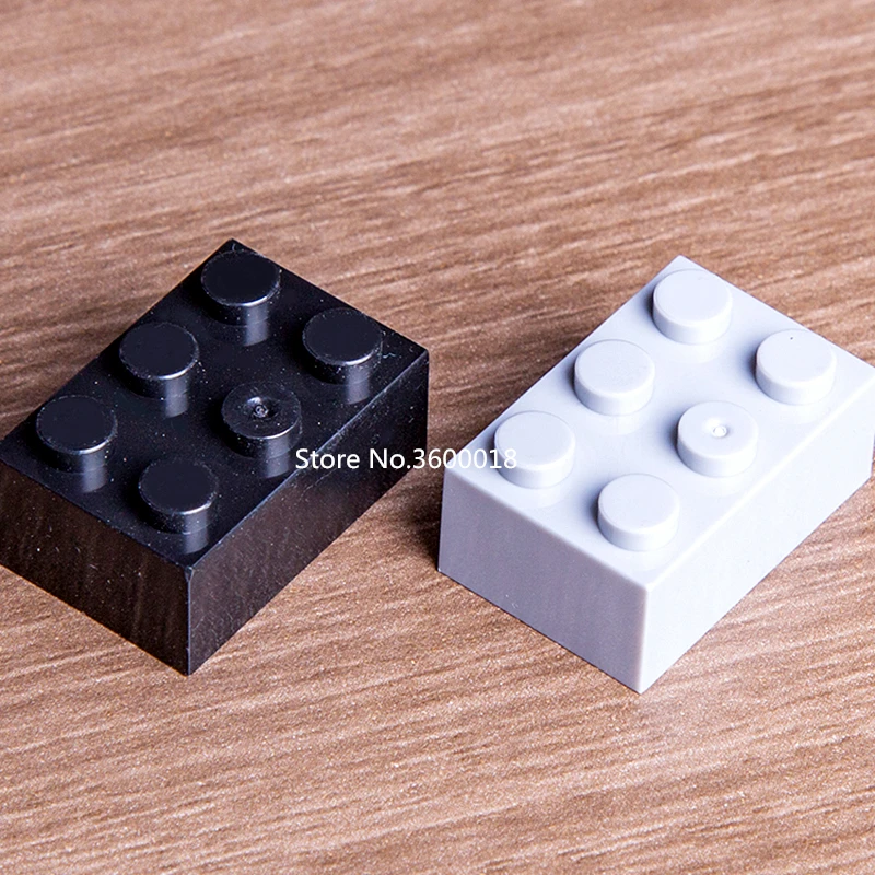 

40 шт./лот DECOOL части совместимы 3002 2x3 Высокие кирпичи MOC Кирпичи DIY Блоки строительные игрушки набор деталей