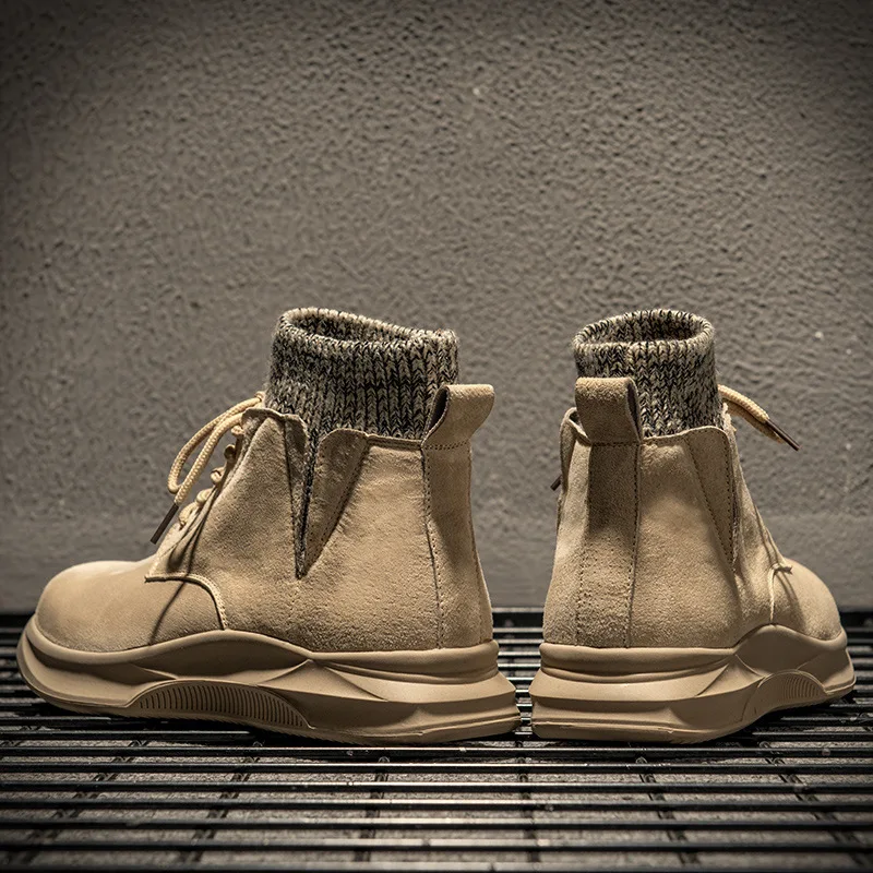 Ботинки Martin мужские Зимние Повседневные высокие ботинки Корейская версия моды