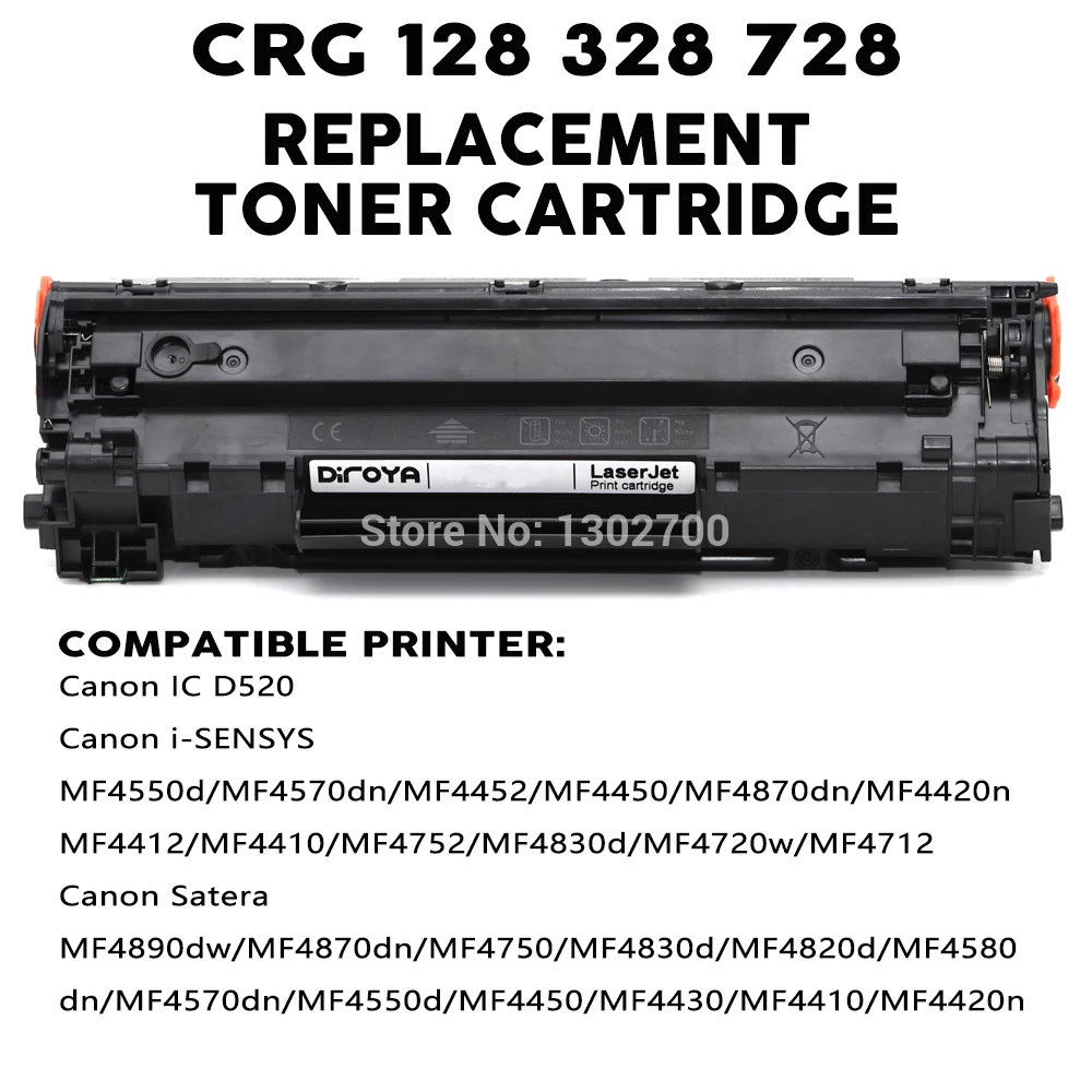 CRG728 CRG 728 328 128 CRG328 тонер-картридж для canon MF4550d/4570dn/4452/4450/4870/4420/4412/4410/4752/4830d/4720/4712 D520 |