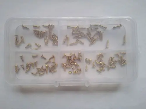 100 шт. M2 медные поперечные винты с потайной головкой болты плоской ассортимент