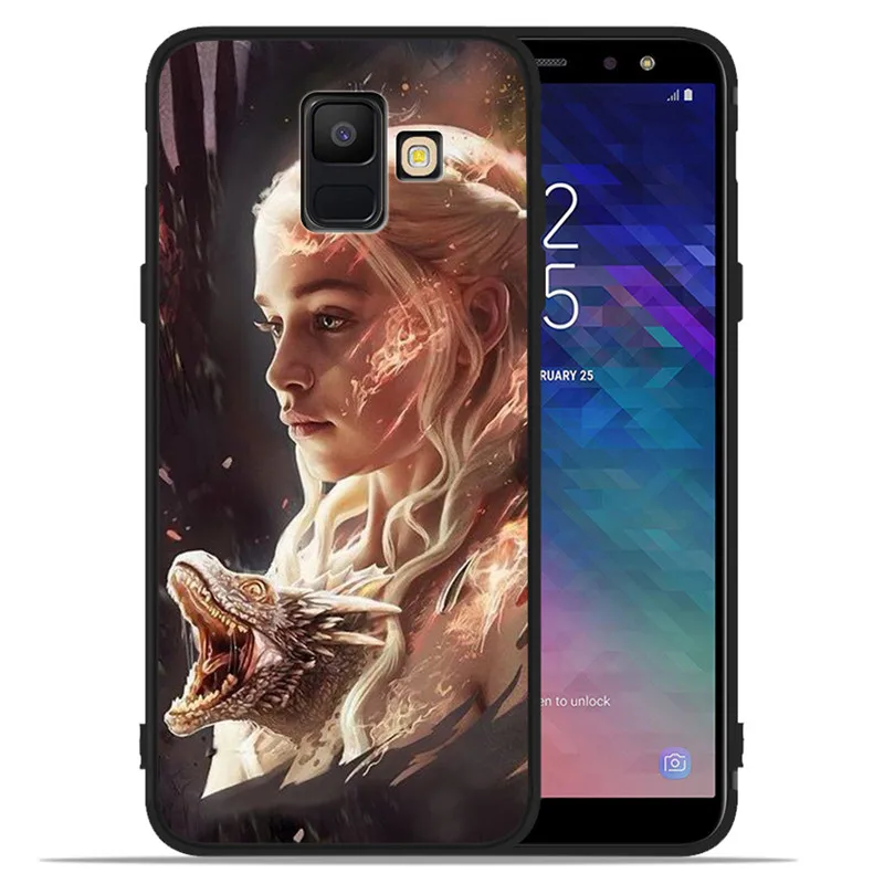 H1399 Игра престолов Daenerys Дракон Джон для samsung Galaxy A9 A8 A7 A6 A5 A3 J3 J4 J5 J6 J8 плюс чехол для телефона чехол Coque Etui мягкий - Цвет: H1399