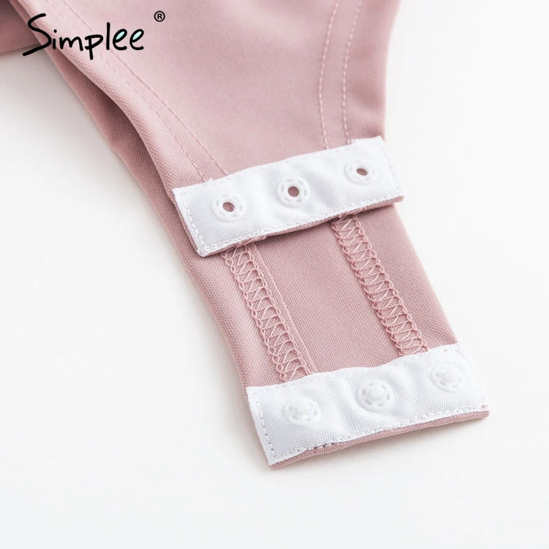 Женские шифоновые боди Simplee, с буфами на рукавах, цельное короткое, сексуальное, элегантное боди на лето для дам, актуальное в году