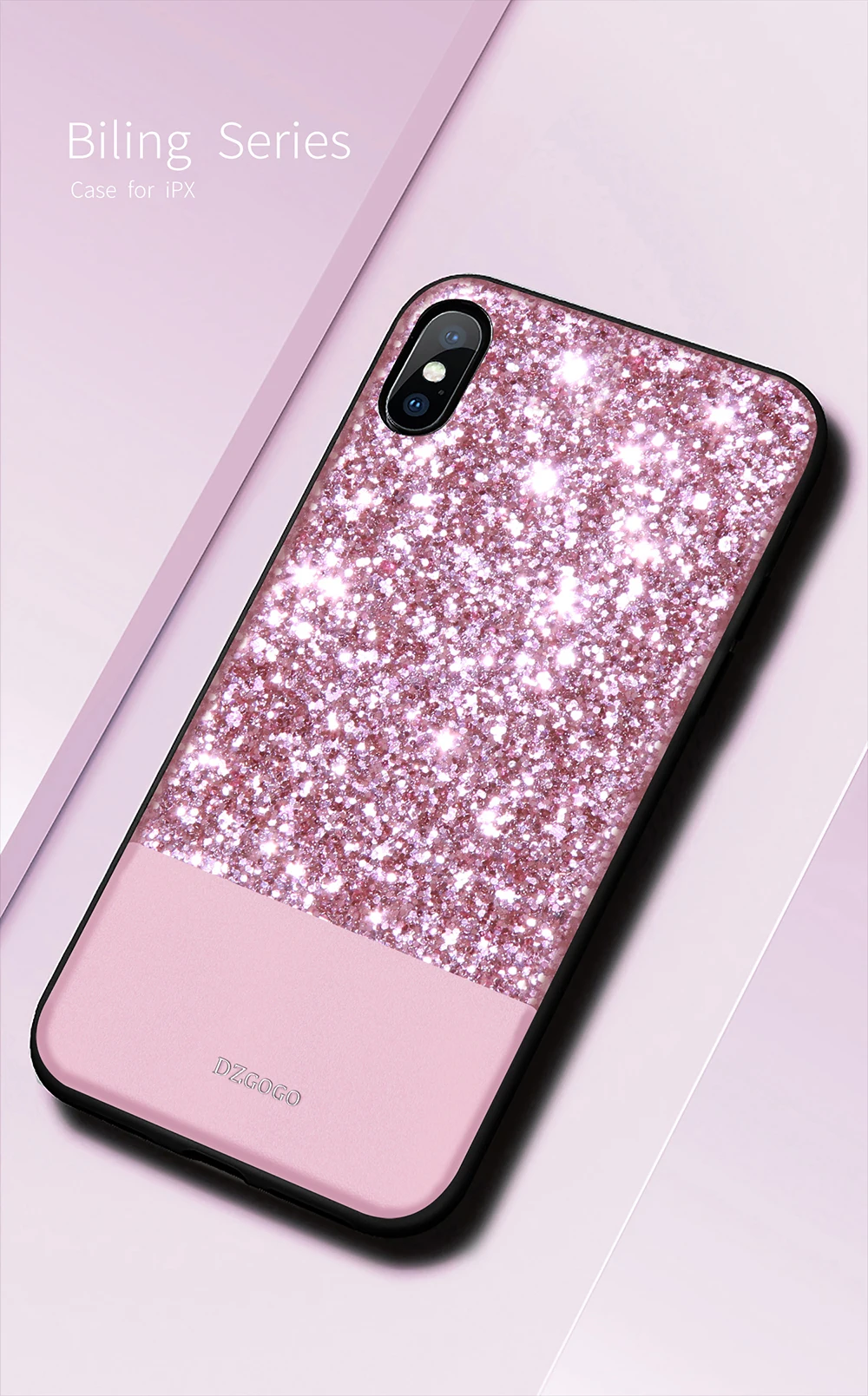 Для Apple iPhone X для iPhone 10 чехол PU блестящий кожаный чехол для Apple iPhone X для iPhone 10 чехол Капа шикарный стиль DZgogo
