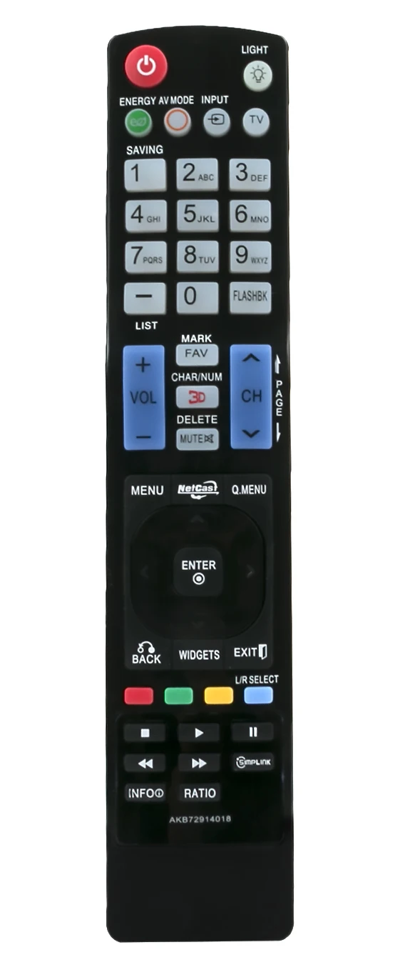 Новый пульт дистанционного управления AKB72914018 для LG 3D LCD TV 42LX6500 42LX6500-UB 42LX6500UB 47LX6500