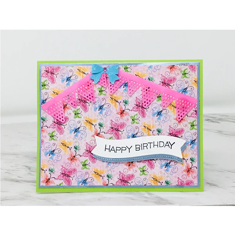 Граница Николь дизайн металлические режущие штампы трафареты для DIY бумажные