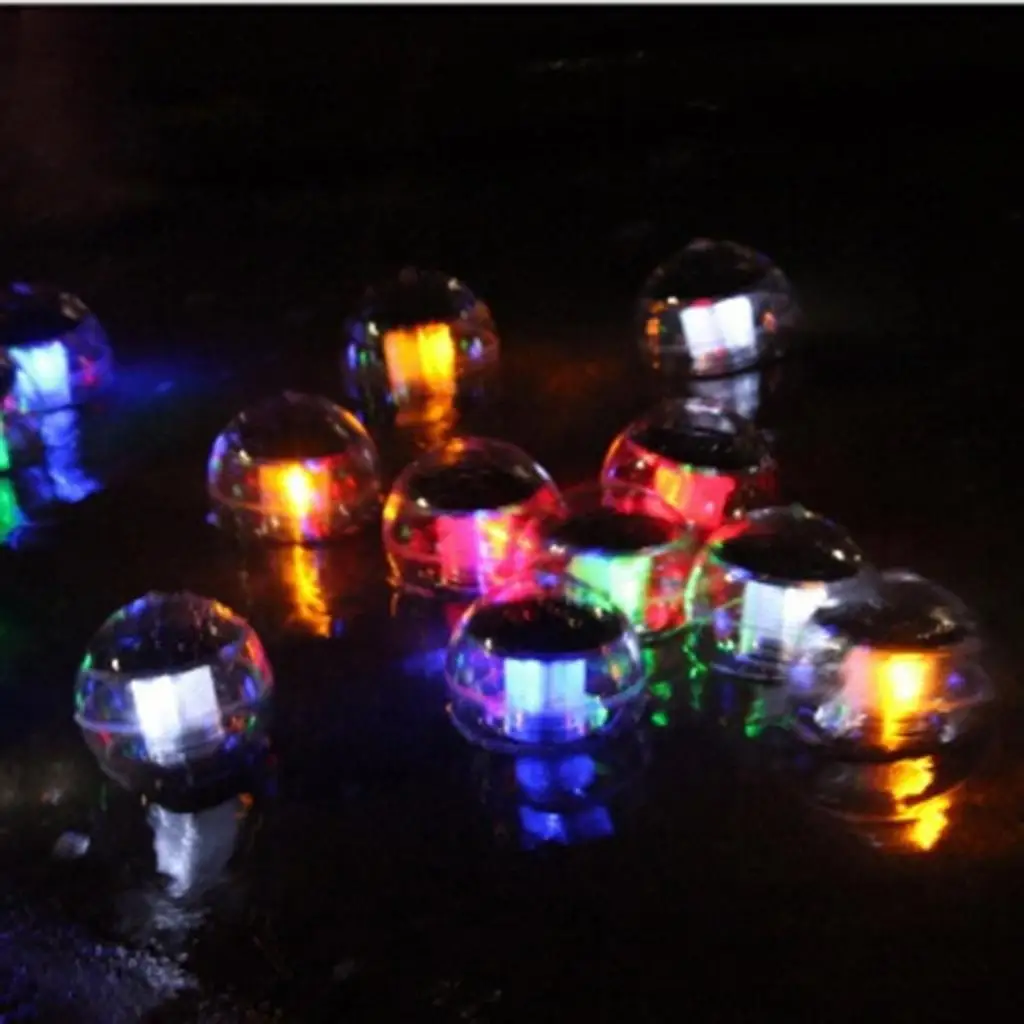 LumiParty светодиодный Солнечный фонарь с водяным шаром яркий ночник плавающий двор