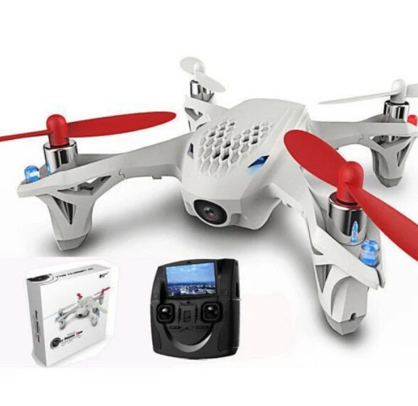 Квадрокоптер Hubsan H107 D FPV X4 5 8G 4 канала 6 осей с HD камерой и трансмиттером RTF режим 2