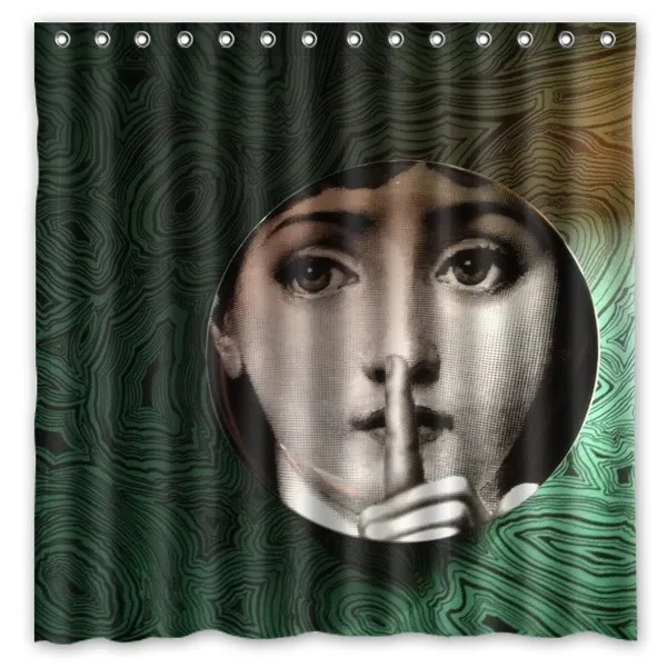180x180 см Новое поступление Водонепроницаемый ткань rosenthal Piero fornasetti проектные работы Ванная комната душа Шторы полиэстер Ванна Шторы - Цвет: 4