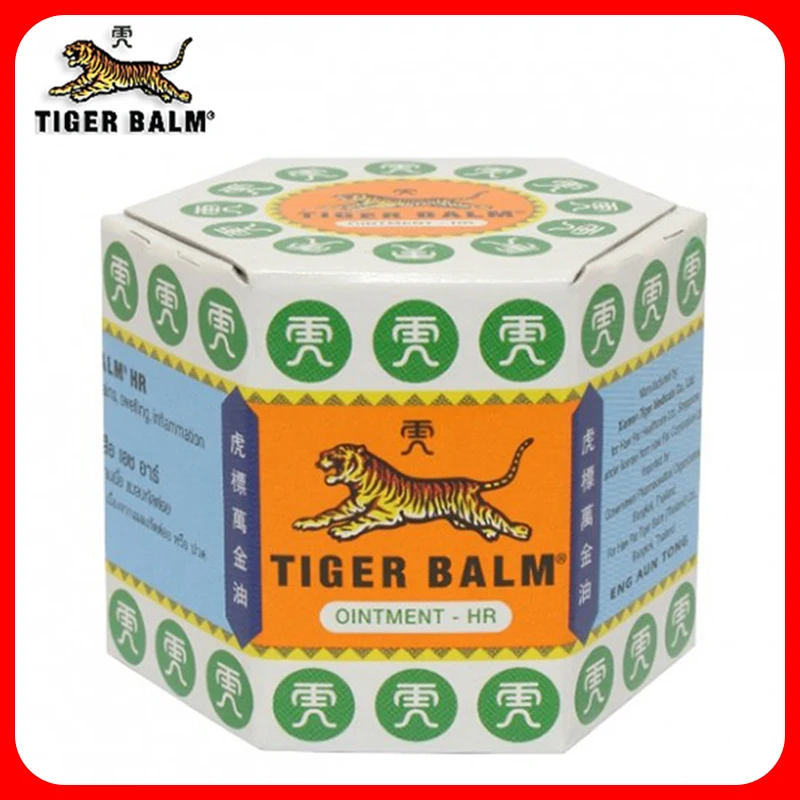 3 pieces Tiger Balm White Ointment Painkiller Muscle Pain Relief Soothe itch for Headache and suffy nose | Красота и здоровье