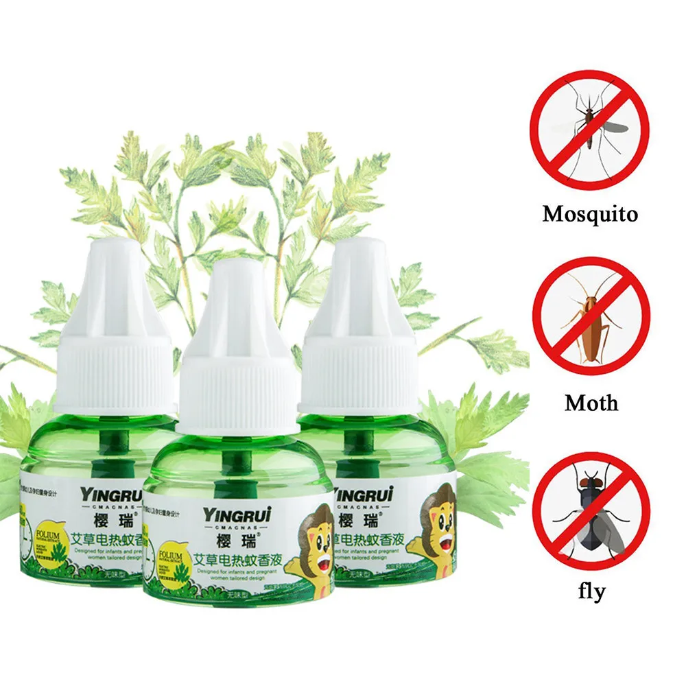 Refillable Protector Repellent Mosquito Repeller Electric Liquid Repellent Mosquito Refill Insect Heater Plug-In Repeller