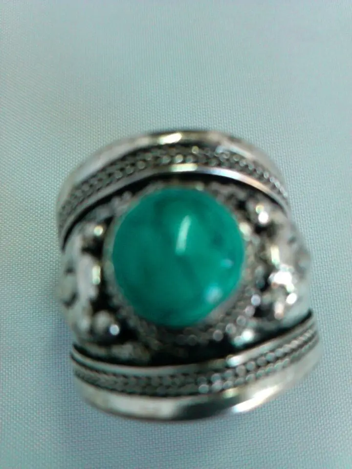 Доставка&gt 1 непальское/тибетское серебряное кольцо с большим пальцем | Украшения