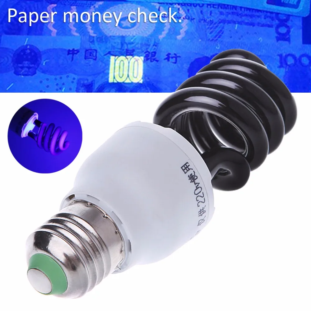 HNGCHOIGE E27 5/15/20W UV Ultraviolet Fluorescent Blacklight CFL Light Bulb Lamp 220V 300 ~ 400nm | Лампы и освещение