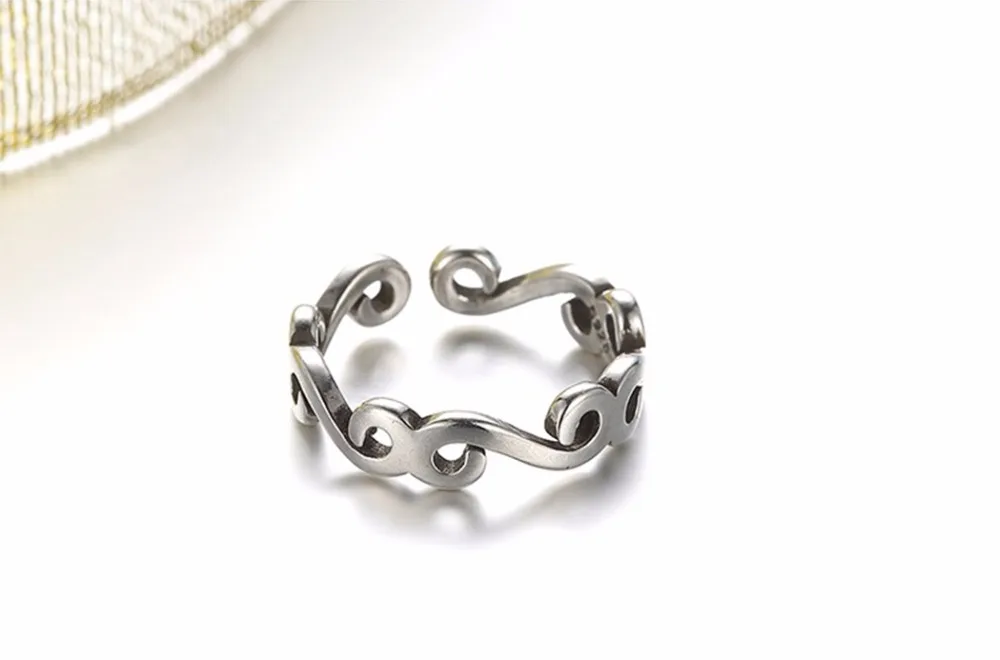 Kinitial ретро Длинные Ротанговые костяшки пальцев ног палец круглое кольцо лист