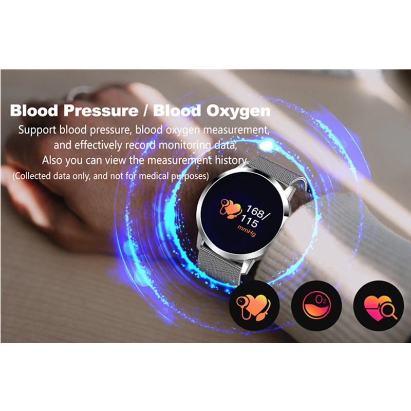 Смарт-часы спортивные водонепроницаемые шагомеры сообщение напоминание OLED Bluetooth открытый фитнес для мужчин и женщин Smartwatch для IOS Android