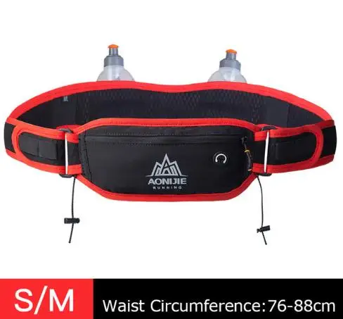 SM red AONIJIE марафон для бега, езды на велосипеде для бега, пояс для воды поясная сумка поясная держатель телефона с 2 170 мм, бутылки для воды - Цвет: SM red