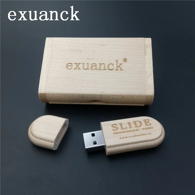 Usb флеш-накопитель с логотипом на заказ флэш-накопитель деревянной гравировкой