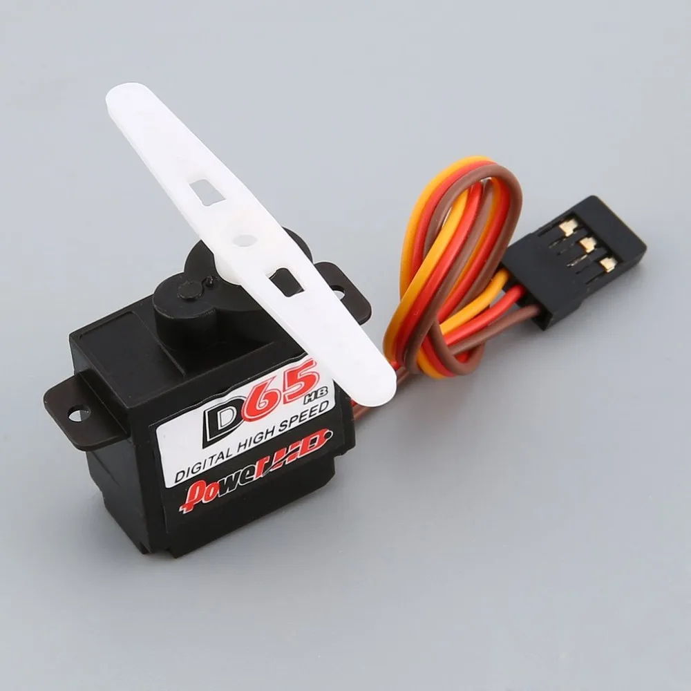 Мощность HD DS65HB 1 5 кг рулевой крутящий момент цифровой пластик шестерни Coreless Servo