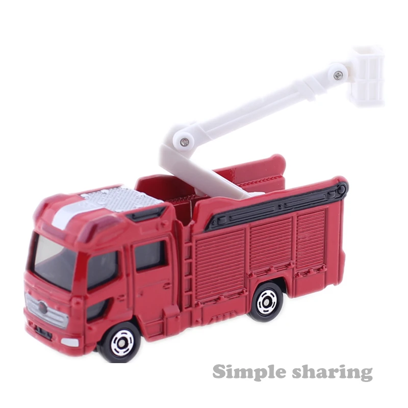 Takara Tomy Tomica No.119 Morita многоцелевой противопожарный автомобиль белая воздушная