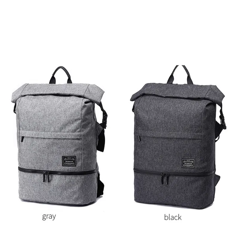 Рюкзак для спорта на открытом воздухе 2019 Мужчины Женщины Многофункциональный Водонепроницаемый с карманом для обуви и большой вместимостью для тренажерного зала и ноутбука 17 дюймов.