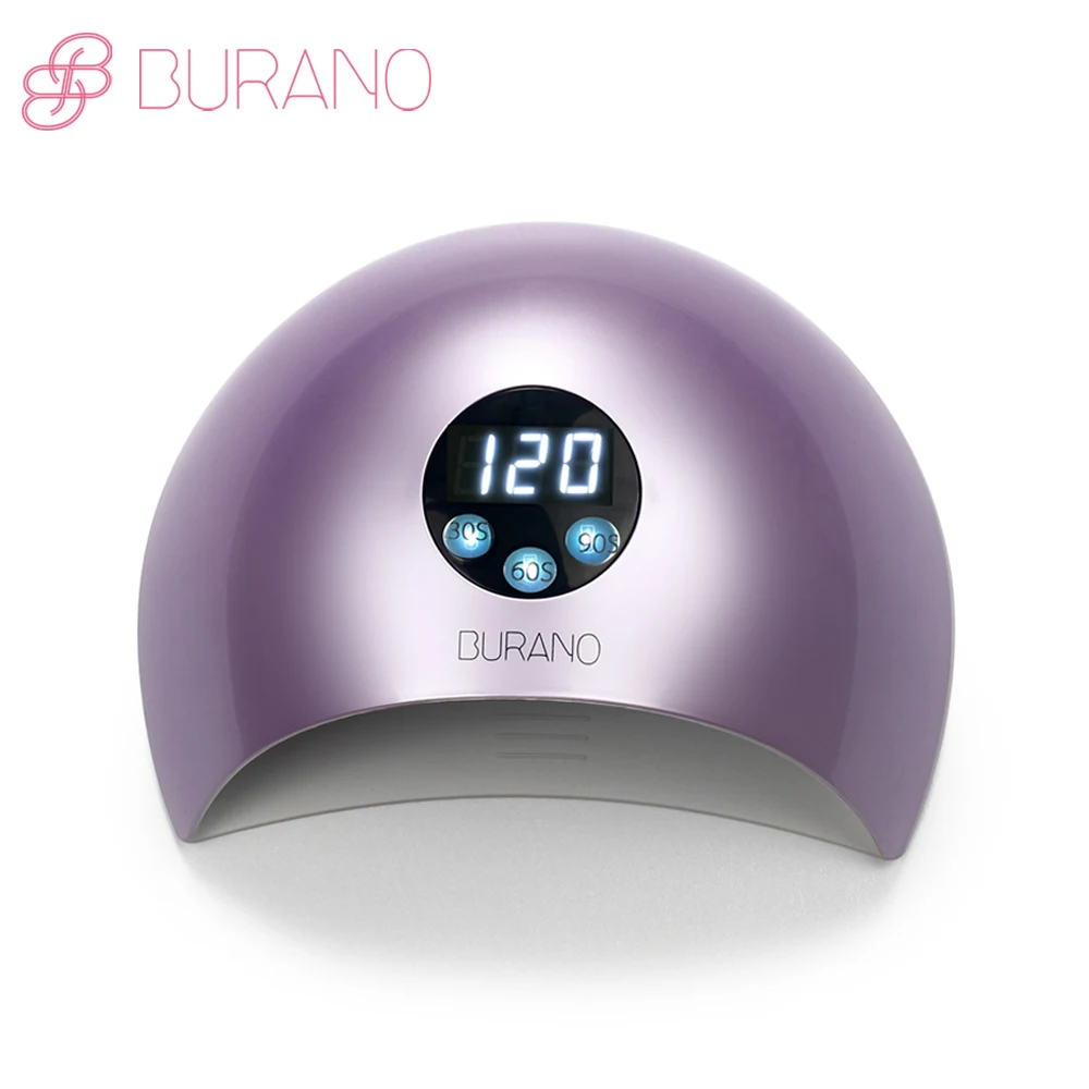 Бурано 36 Вт Сушилка для ногтей двойная УФ светодиодная лампа всех типов Гель
