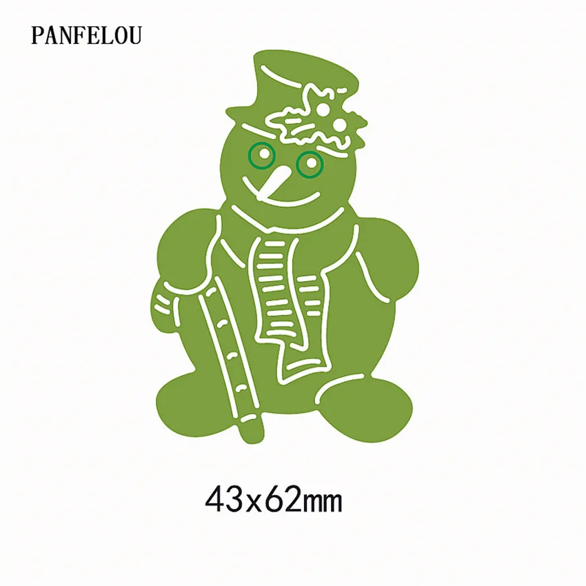 PANFELOU металлический шарф и промежность высечка из бумаги для скрапбукинга сделай