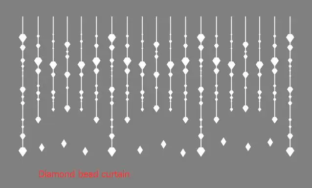 Звездные бусины занавески любовь теплое окно настенная наклейка украшение окна