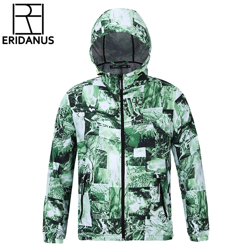 

2016 Spring And Autumn Men's Windbreaker Casual Zipper Men Hooded Jacket Thin Sportswear Waterproof 3D Printed Coat M372
