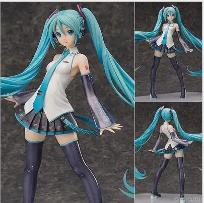 45 см formato Hatsune Miku аниме Collezione фигурка giocattoli из ПВХ per il regalo di natale con la scatola al minuto