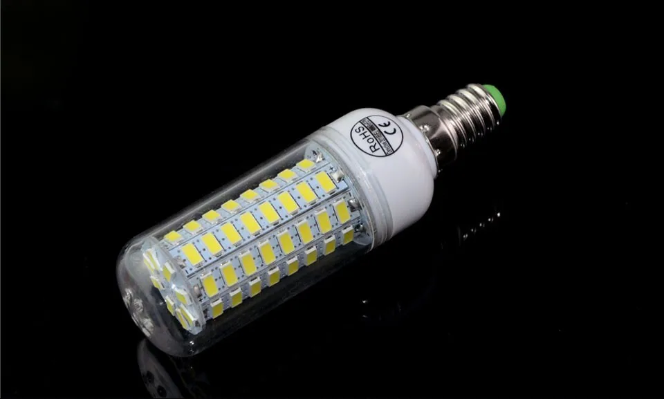 Led светодиодная лампа-кукуруза E14 E27 светодиоды 220 В 240 В 3 Вт 5 Вт 7 Вт 12 Вт 15 Вт 18 Вт 20 Вт СМД5730( 5630) Lampada прожектор фонарик лампа свечи люстра