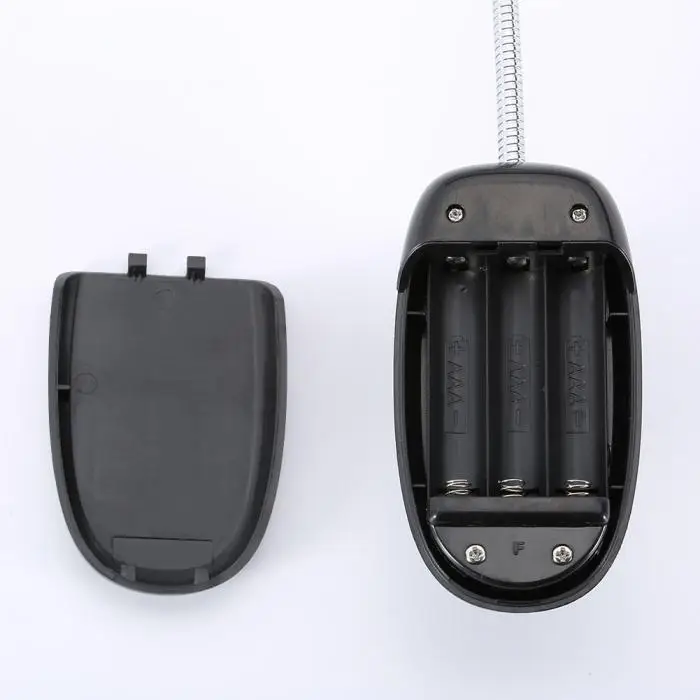 Настольный светильник USB и Батарея приведенный в действие 28 светодиодов Настольная лампа с изголовьем кровати с зажимом для ПК JA55