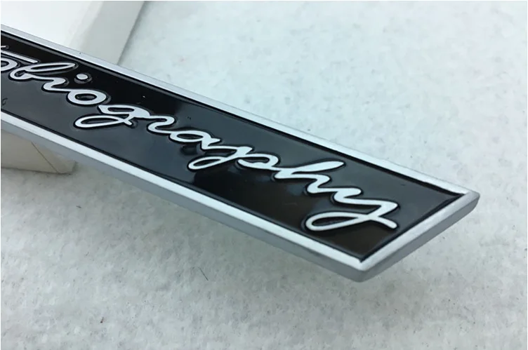 Car Exterior Decoration SV Autobiography Decal for Land Rover Range Rover SV Sticker Freelander 2 Defender Discovery 4 Emblem