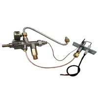 earth star europe standard main gas control valve system assembly kit with igniter pilot burner for indoor steak oven stove